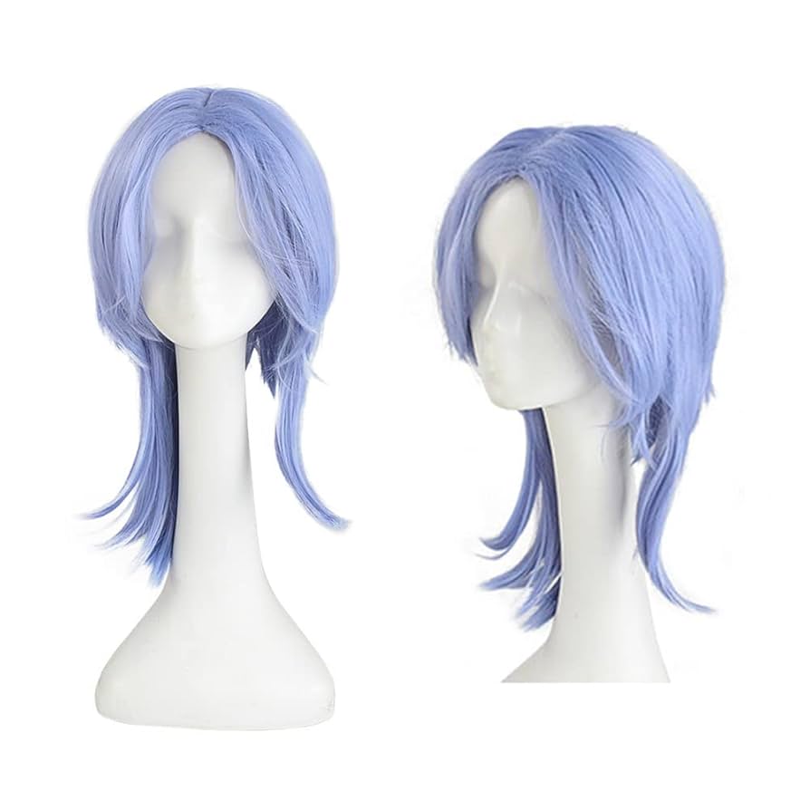 セット済みウィッグ　原神　神里綾人　かみさとあやと　コスプレ セット済みウィッグ 原神 神里綾人 かみさとあやと コスプレの